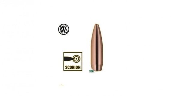 RWS Palle SCORION cal 7,62mm.(30 ) gr 175 2418599 - RICARICA COMPONENTI ...