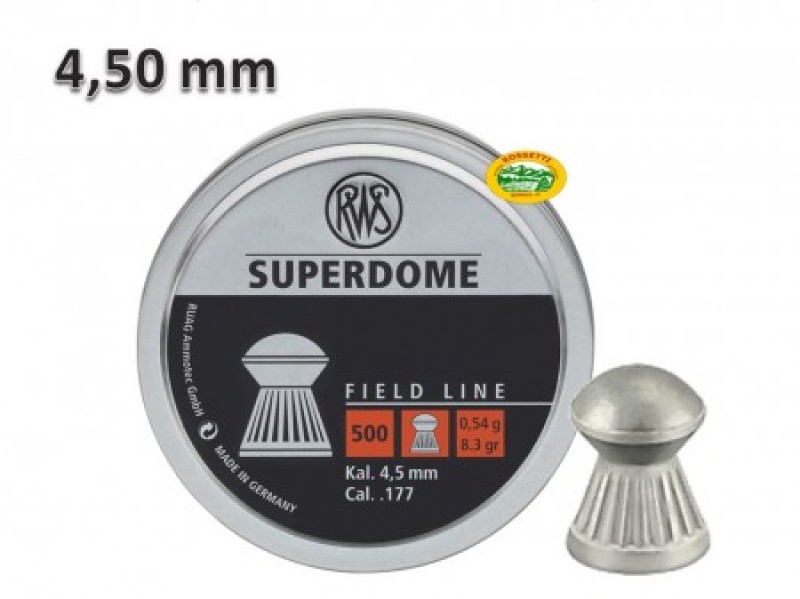 RWS Pallini SUPERDOME cal.4,50 mm 0,54 gr
