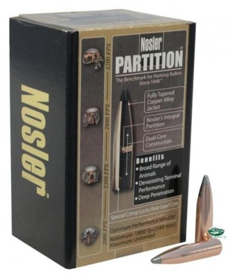 NOSLER palle PARTITION cal.308 - 150gr. 50pz 16329