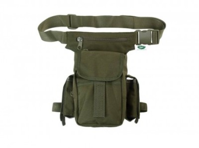 MILSPEC Marsupio verde a coscia