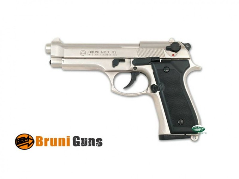 BRUNI Beretta mod.92 a salve cal.8 mm nickel