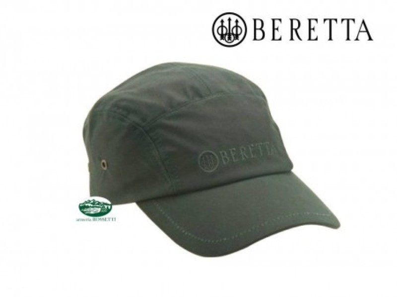 BERETTA Cappello Waxed Cotton verde
