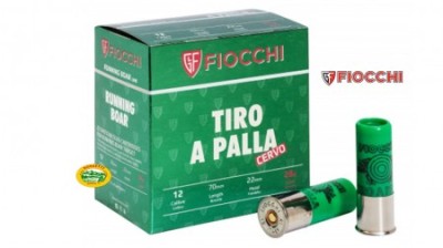 FIOCCHI Cartucce a palla cervo cal.12 28 gr.