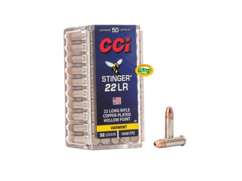 CCI Munizioni STINGER EX LR cal.22 lr