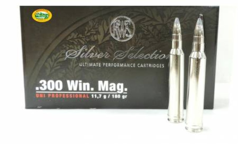 RWS munizioni cal.300 win mag palla EVO SILVER SELECTION 184 gr.