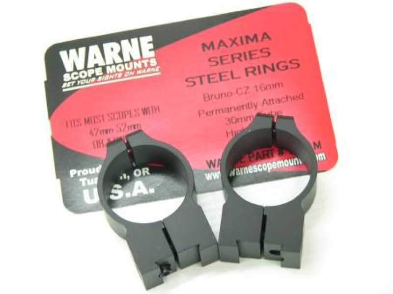 WARNE anelli 30 mm alti x CZ 550 
