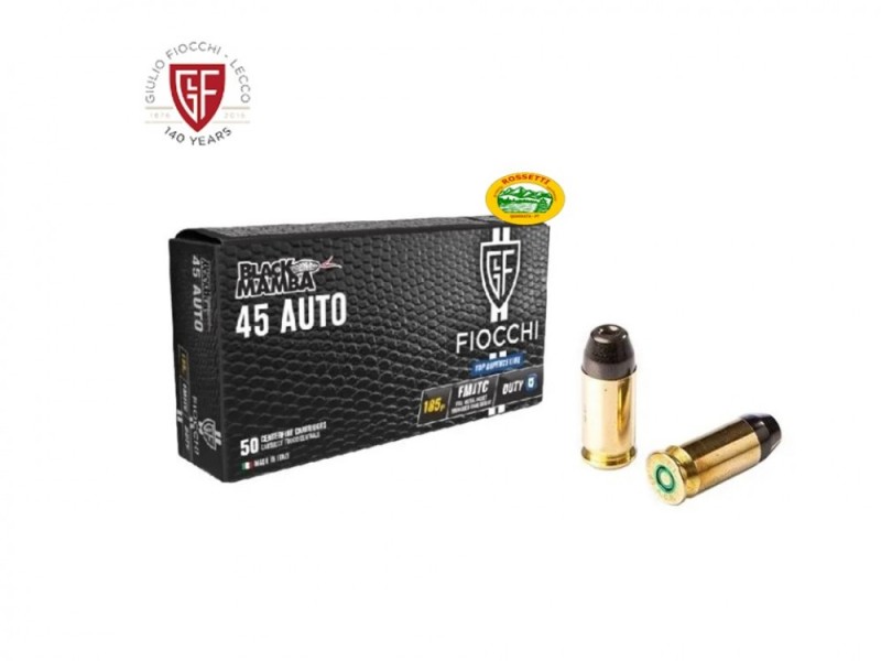 FIOCCHI munizioni cal.45 acp -  BLACK MAMBA