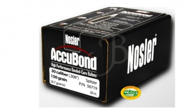 NOSLER CAL. 308 Accubond 150gr. 56719