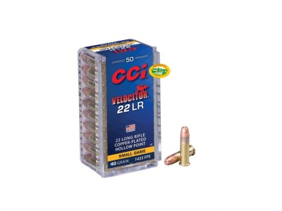 CCI munizioni cal.22 lr VELOCITOR 40 gn GDHP