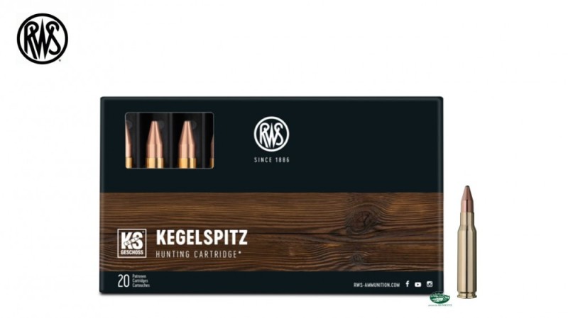 RWS munizioni cal.30-06 palla KS 165gr