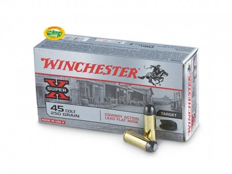 WINCHESTER munizioni cal.45 COLT COWBOY ACTION LFN 250gr. 