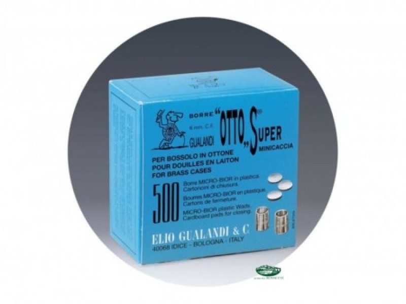 GUALANDI Borre cal. 8 mm (bossolo ottone)