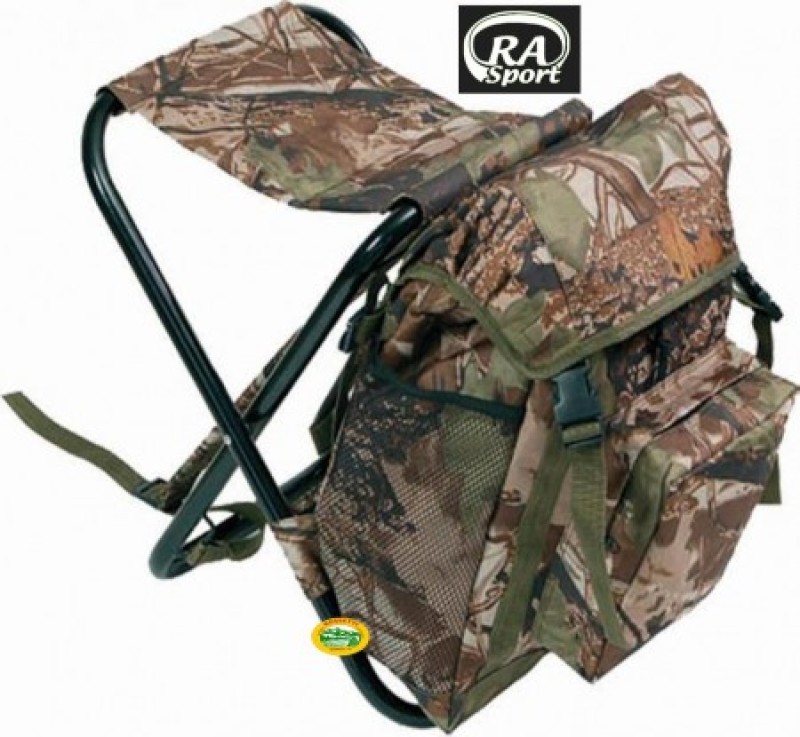 RA SPORT sgabello con zaino camo BC35Z