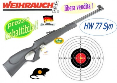 WEIHRAUCH HW77-T SYN cal.4,5