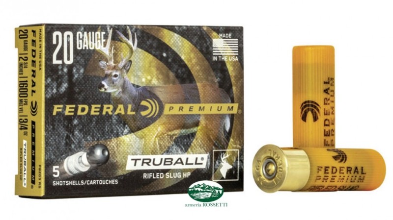 FEDERAL cartucce cal. 20 Slug Truball PB203 RS