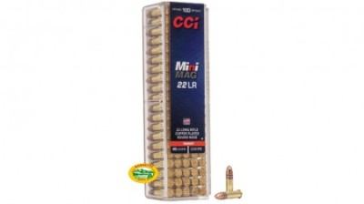 CCI munizioni cal.22LR MINI-MAG RAMATA HS 40gr. 