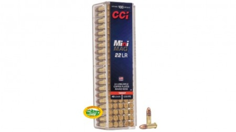 CCI munizioni cal.22LR MINI-MAG RAMATA HS 40gr. 