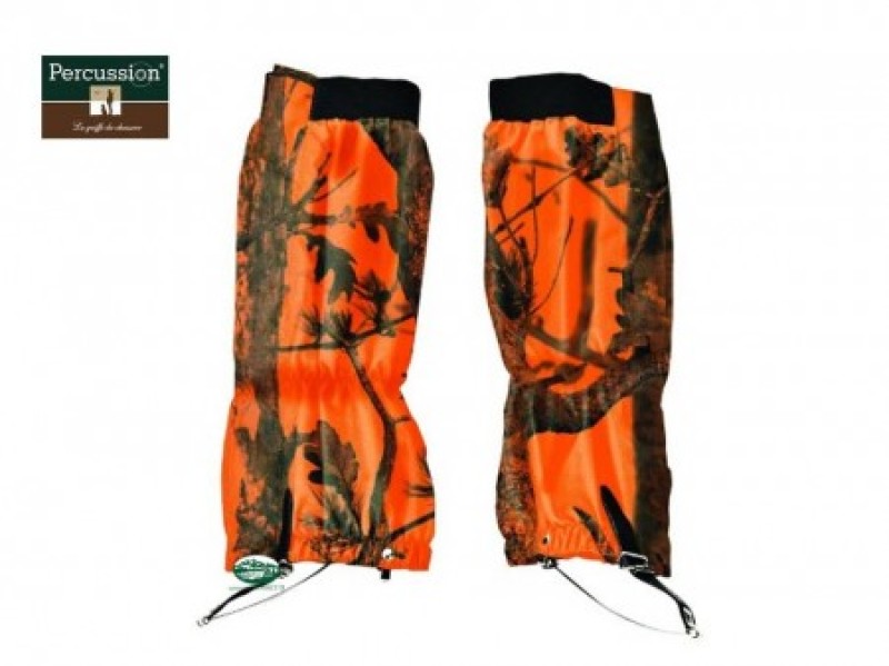 PERCUSSION VERNEY Ghette camo arancio 2767