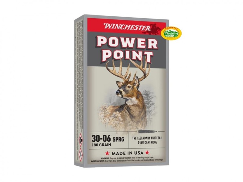 WINCHESTER munizioni cal.30-06 POWER POINT 180 gr. X30064