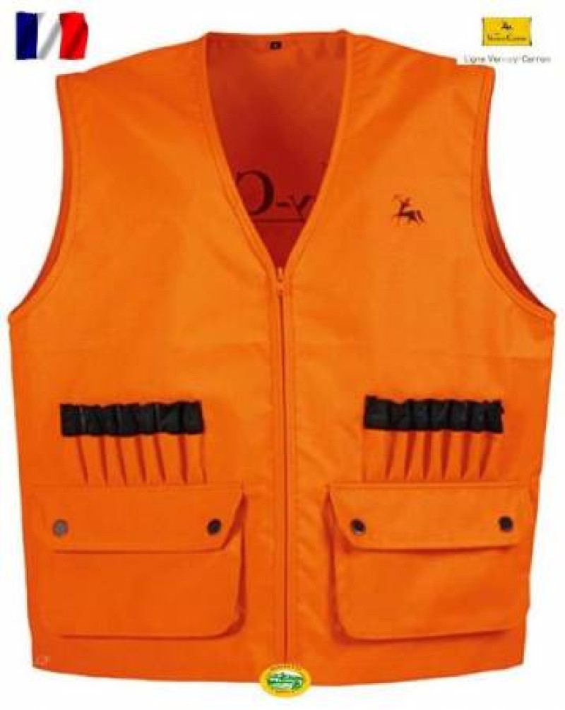PERCUSSION Gilet arancio Verney Carron
