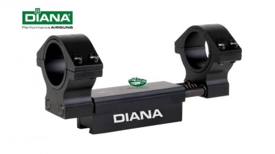 BULLSEYE ATTACCO COMPLETO DIANA 1-30 mm x scina 11mm