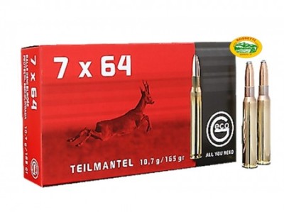 GECO munizioni cal.7x64 TM 165gr