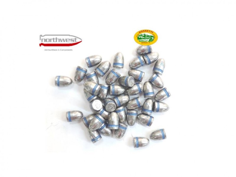 NORTHWEST Palle piombo cal.9 mm 124 gn Round Nose 1000 pezzi 