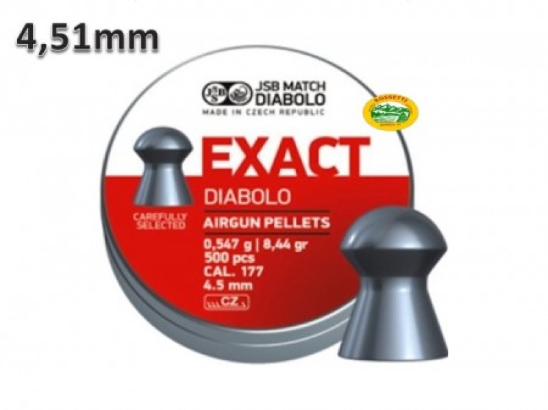 JSB Pallini EXACT DIABOLO cal.4,51 mm - 0,547 gr