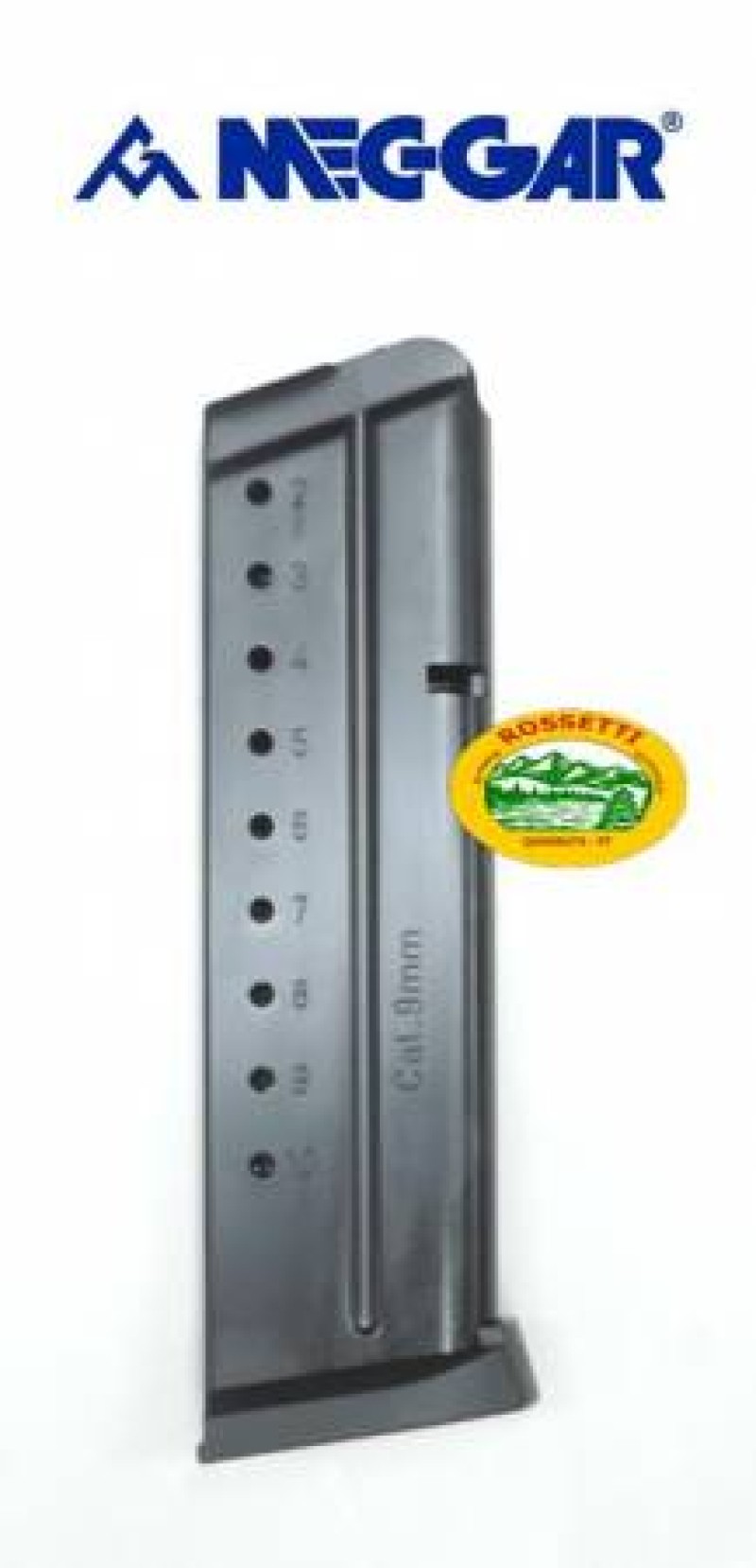 MEC-GAR CARICATORE COLT 1911 CAL9MM 10C BRUNITO