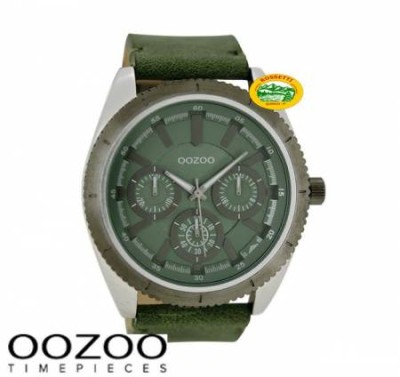 OOZOO Orologio Timepieces verde cronografo