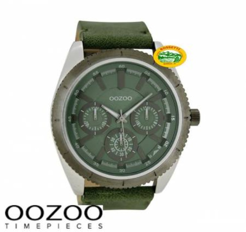 OOZOO Orologio Timepieces verde cronografo