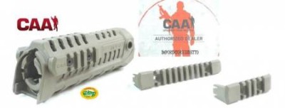 CAA Astina quadrirail AR15/M4 VERDE