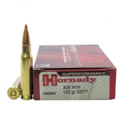 HORNADY munizioni cal.308 win SUPERFORMANCE 150gr SST 80933