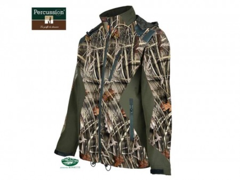 PERCUSSION  Giacca Mimetica softshell  15137 