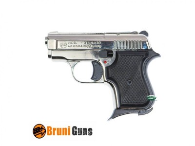 BRUNI Pistola Gt Baby 315 auto cal.8 mm nickel