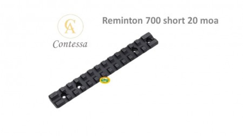 CONTESSA BASE PICATINNY PER REMINGTON 700 SHORT 20 MOA