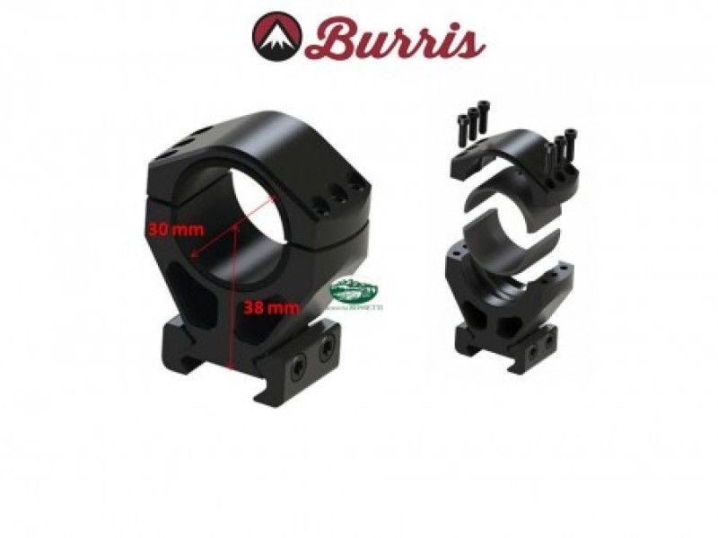 BURRIS anelli XTR SIGNATURE 30mm alti 1.50 - 420223