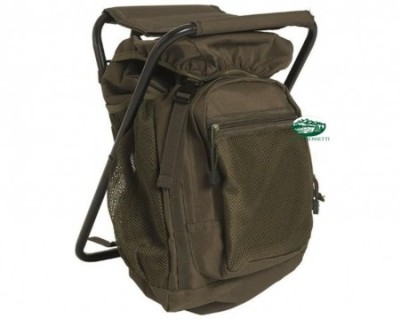 MILSPEC Seggiolino con zaino verde