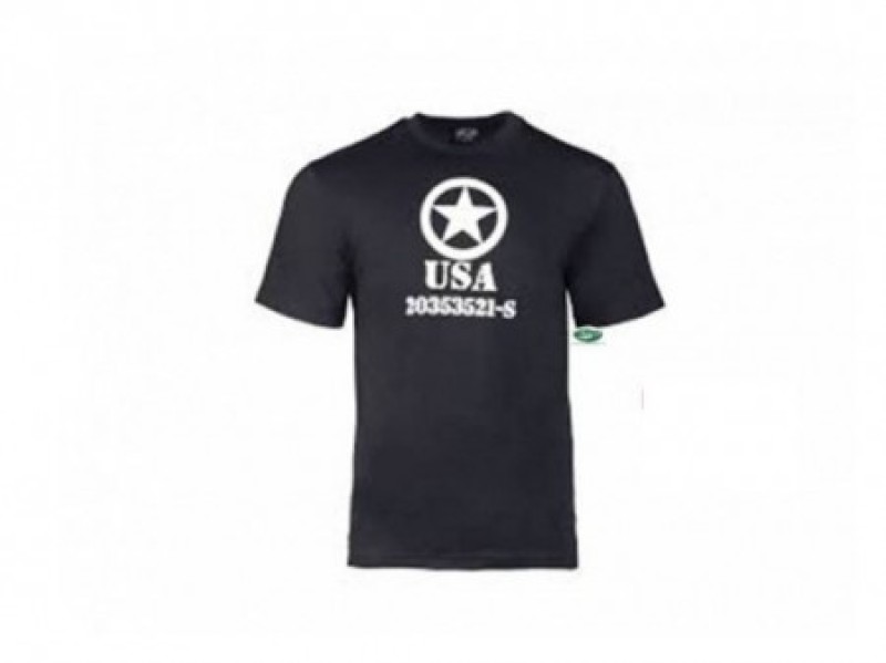 MILSPEC T-Shirt nera con stampa