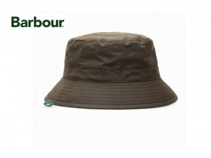 BARBOUR Cappello wax sports olive