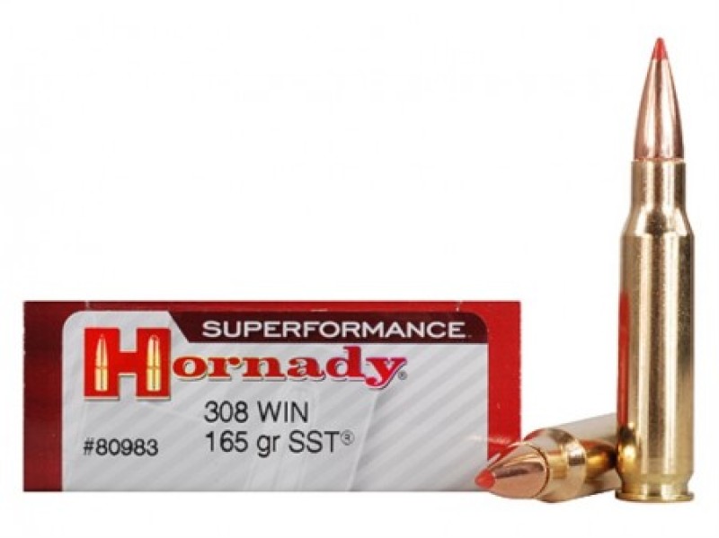 HORNADY munizioni cal.308 win SUPERFORMANCE 165gr SST 80983