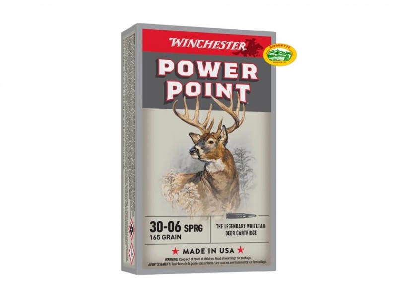WINCHESTER munizioni cal.30-06 POWER POINT 165 gr. X30065