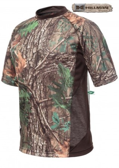 HILLMAN T-Shirt ventilated bosco 