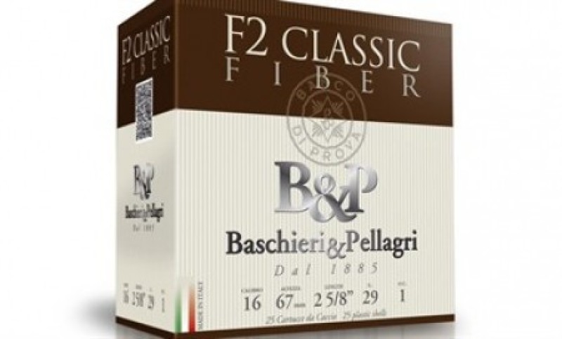 BASCHIERI & P. cartucce F2 CLASSIC FIBER cal.16 gr.29  pb.5