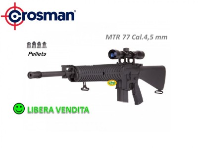 CROSMAN Carabina MTR77 NPS Cal.4.5 con ottica
