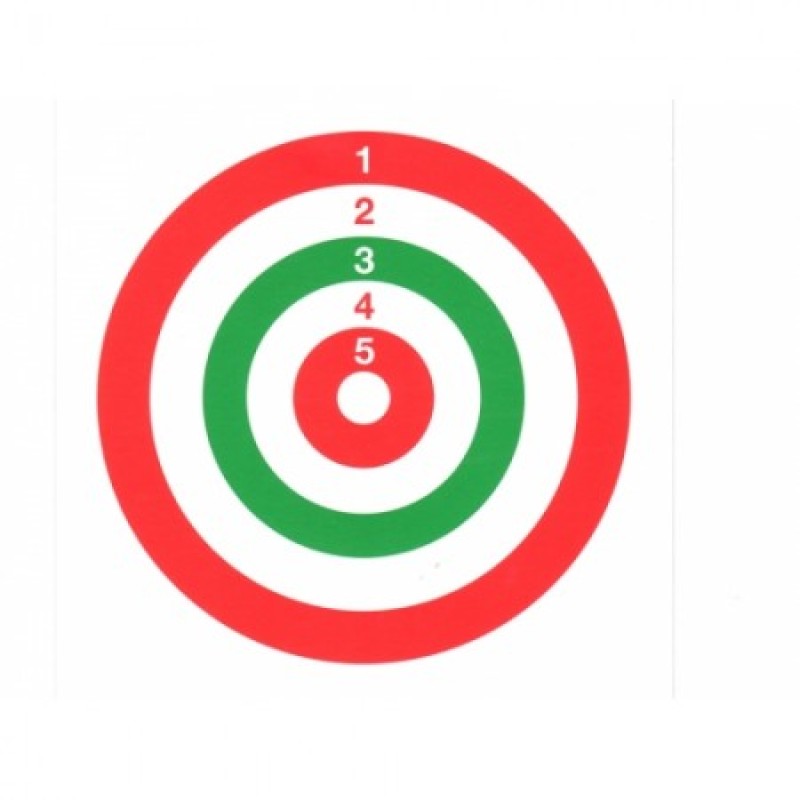 HTG Bersaglio tricolore 14x14 conf.50 pz.