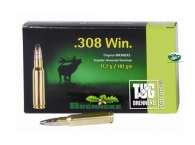 BRENNEKE 308 WIN  palla TUG  181 GR.