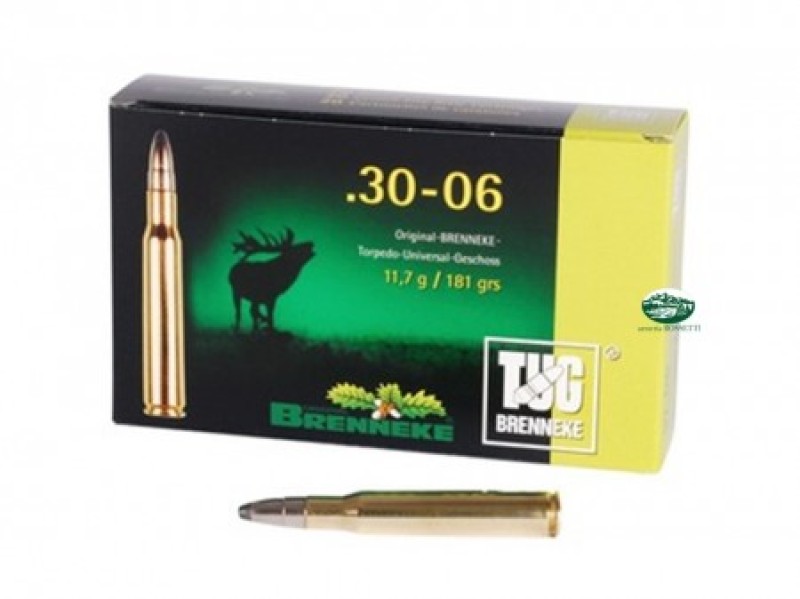 BRENNEKE 30-06  palla TUG  181 GR.