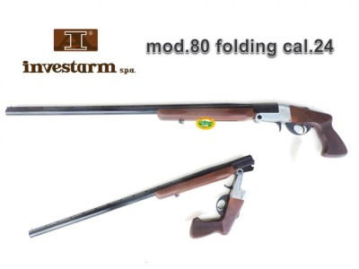 INVESTARM mod.80 calcio pistola cal.24 