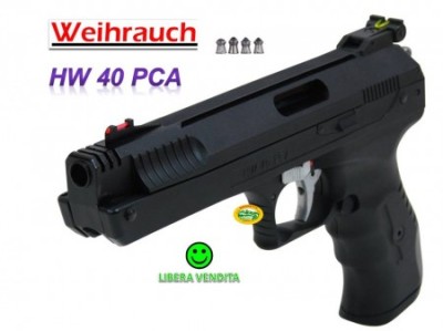 WEIHRAUCH Pistola HW40 PCA